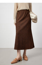 Fusta midi dama D8823 - Lusha.ro